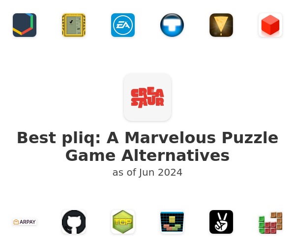 Best pliq: A Marvelous Puzzle Game Alternatives