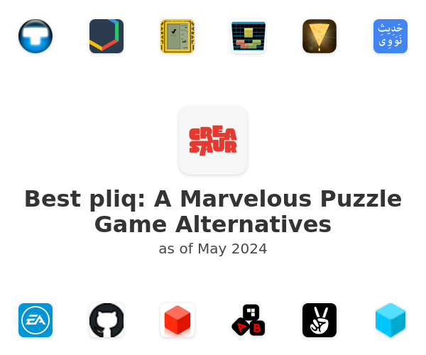 Best pliq: A Marvelous Puzzle Game Alternatives