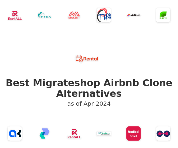 Best Migrateshop Airbnb Clone Alternatives