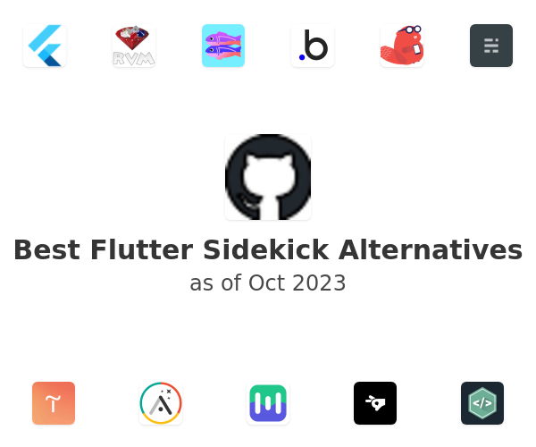 Best Flutter Sidekick Alternatives