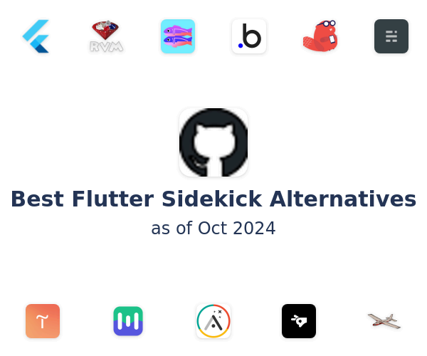 Best Flutter Sidekick Alternatives