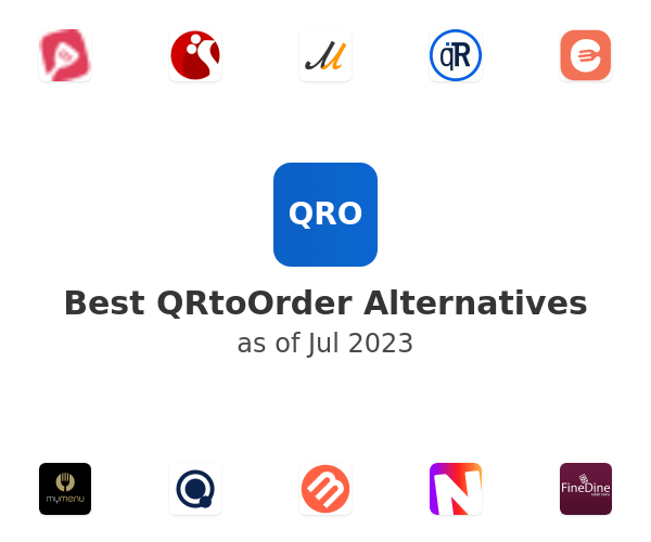 Best QRtoOrder Alternatives