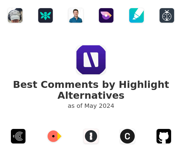 Best Comments by Highlight Alternatives