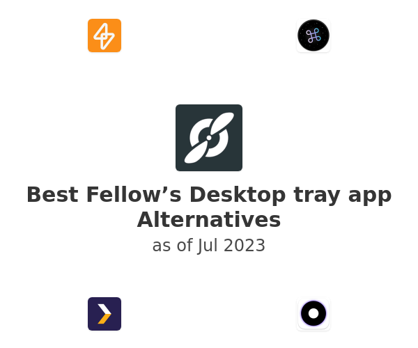 Best Fellow’s Desktop tray app Alternatives