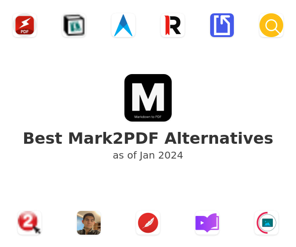 Best Mark2PDF Alternatives