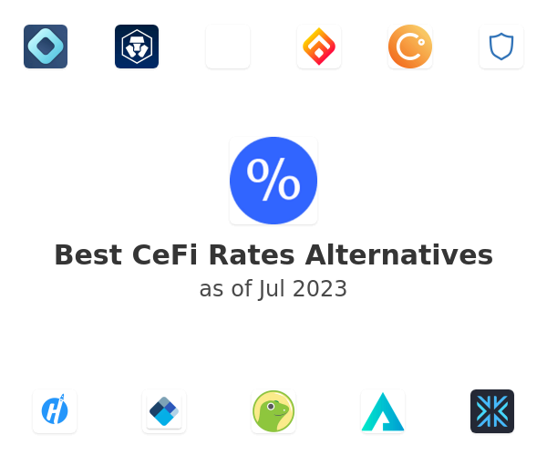 Best CeFi Rates Alternatives