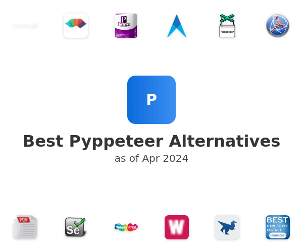 Best Pyppeteer Alternatives