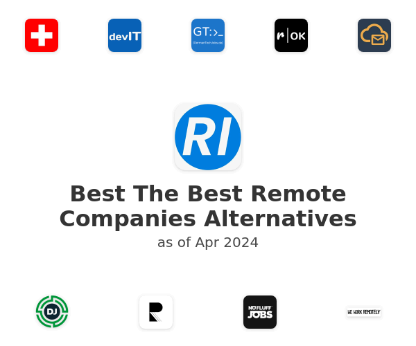 Best The Best Remote Companies Alternatives