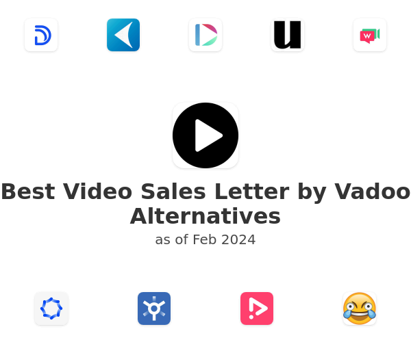 Best Video Sales Letter by Vadoo Alternatives
