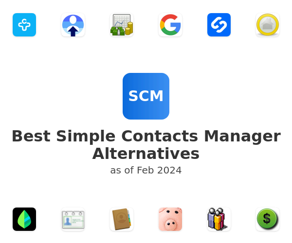 Best Simple Contacts Manager Alternatives