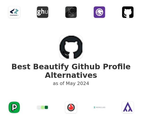 Best Beautify Github Profile Alternatives