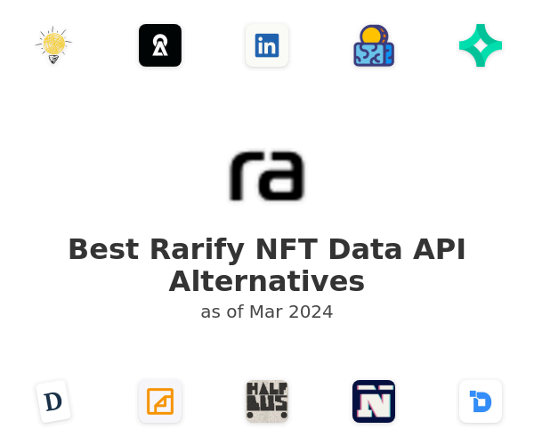 Best Rarify NFT Data API Alternatives