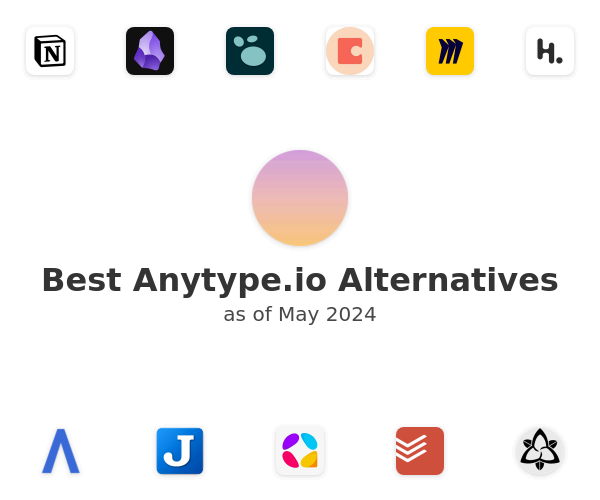 Best Anytype.io Alternatives