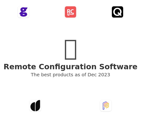 The best Remote Configuration products