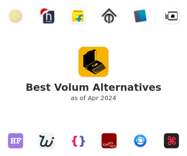 Best Volum Alternatives
