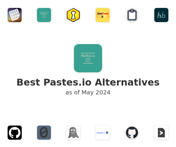 Best Pastes.io Alternatives