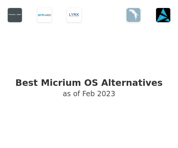 Best Micrium OS Alternatives