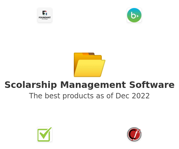 The best Scolarship Management products
