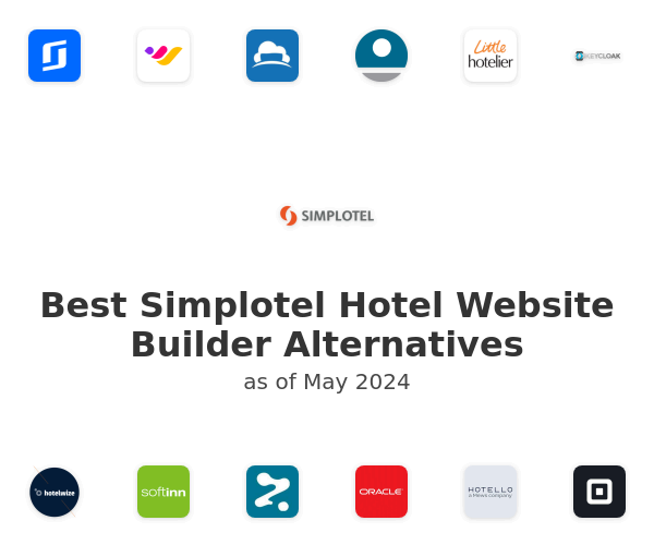 Best Simplotel Hotel Website Builder Alternatives