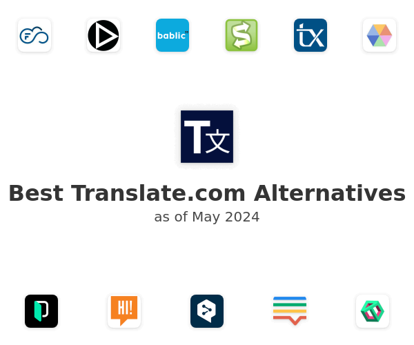 Best Translate.com Alternatives