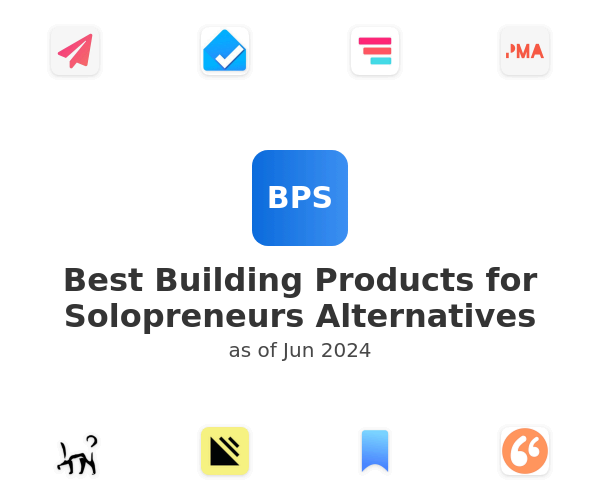 Best Building Products for Solopreneurs Alternatives
