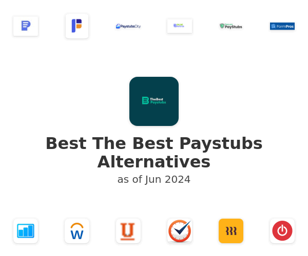 Best The Best Paystubs Alternatives
