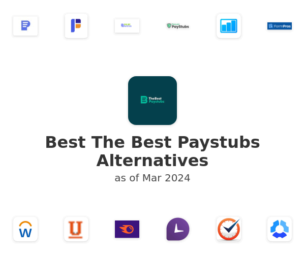 Best The Best Paystubs Alternatives