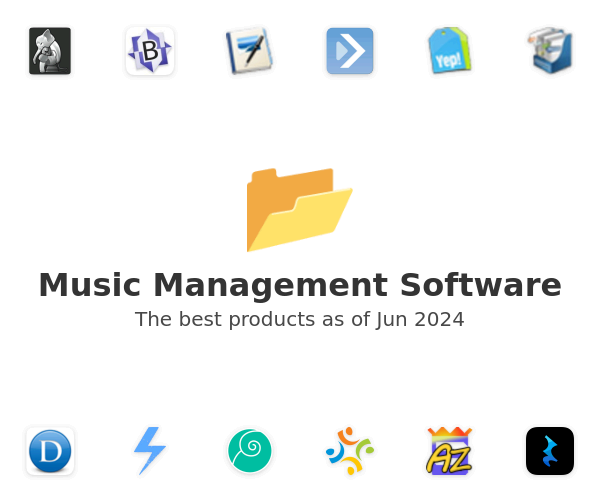The best Music Management products