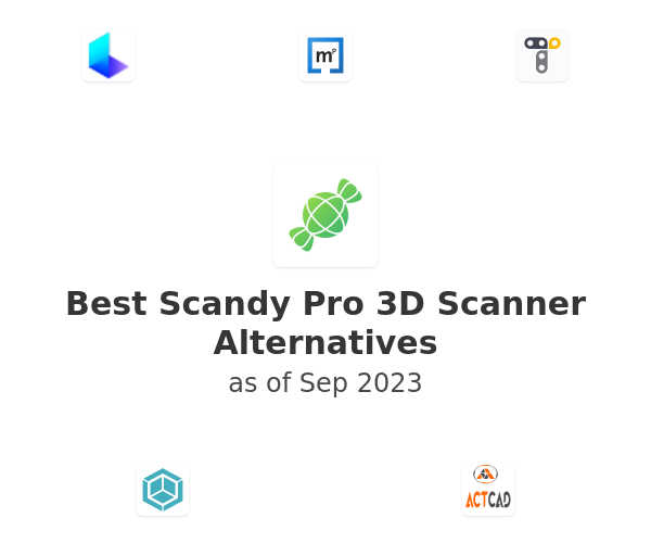 Best Scandy Pro 3D Scanner Alternatives