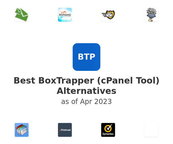 Best BoxTrapper (cPanel Tool) Alternatives