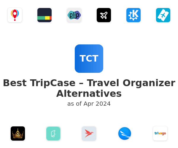 Best TripCase – Travel Organizer Alternatives