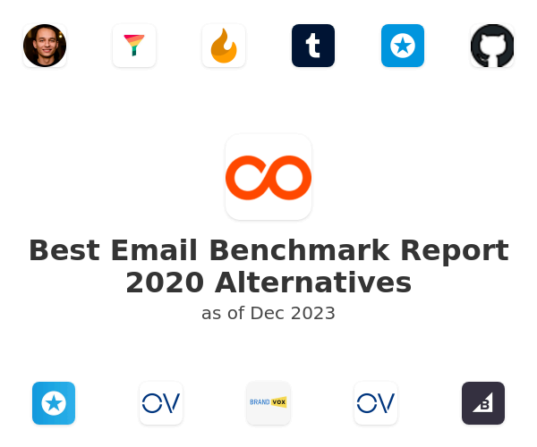 Best Email Benchmark Report 2020 Alternatives