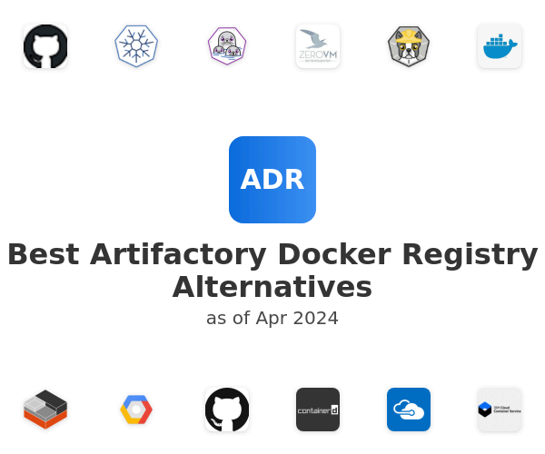 Best Artifactory Docker Registry Alternatives