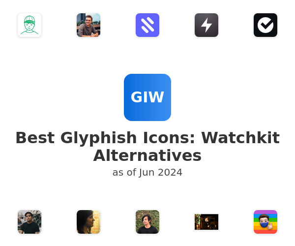 Best Glyphish Icons: Watchkit Alternatives