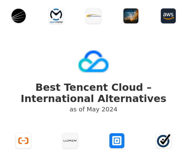 Best Tencent Cloud – International Alternatives