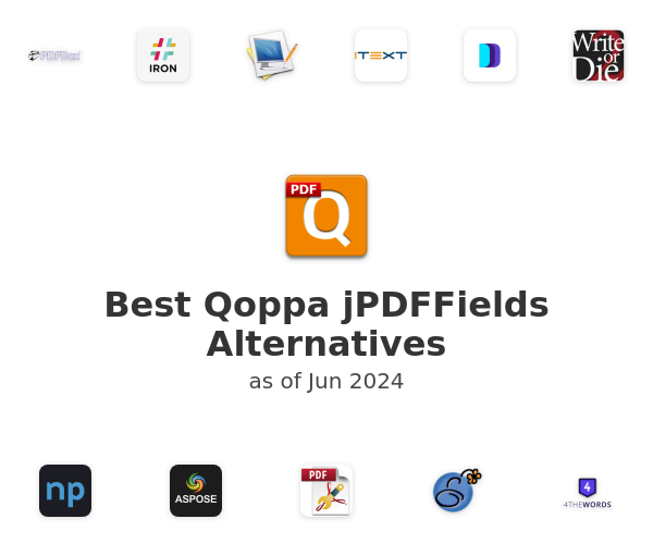 Best Qoppa jPDFFields Alternatives