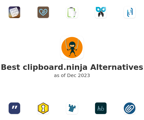 Best clipboard.ninja Alternatives