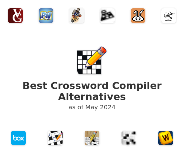 Best Crossword Compiler Alternatives