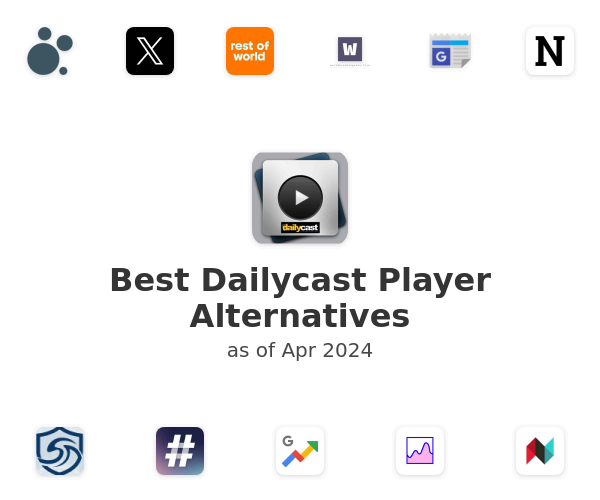 Best Dailycast Player Alternatives