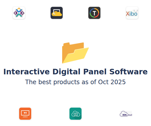 The best Interactive Digital Panel products