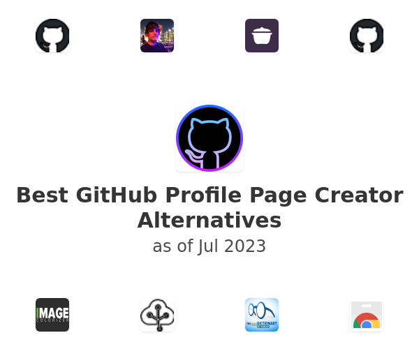 Best GitHub Profile Page Creator Alternatives