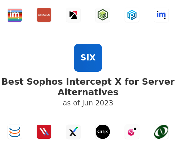 Best Sophos Intercept X for Server Alternatives