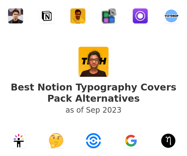 Best Notion Typography Covers Pack Alternatives