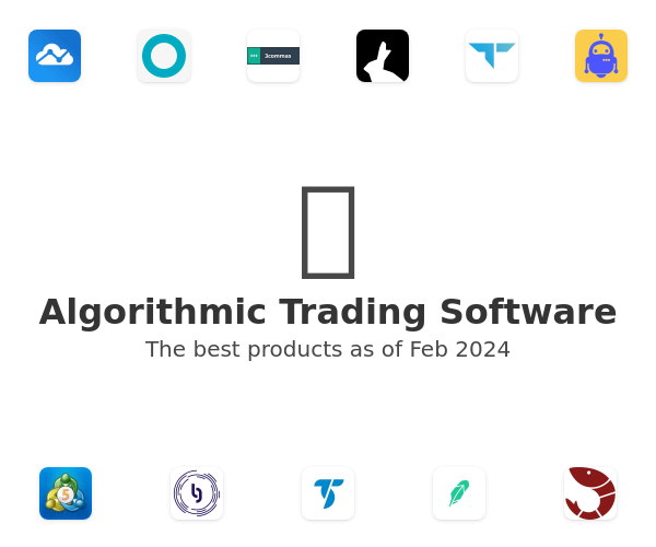 The best Algorithmic Trading products