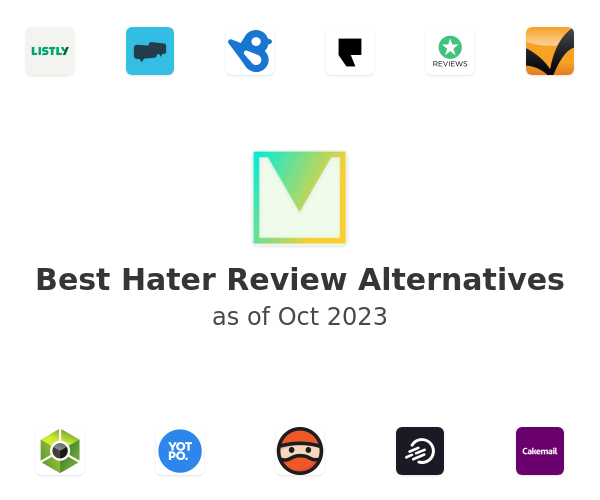 Best Hater Review Alternatives