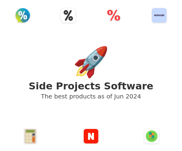 The best Side Projects products