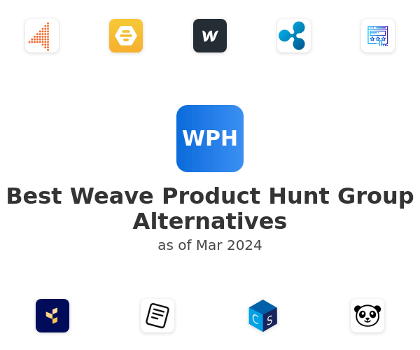 Best Weave Product Hunt Group Alternatives