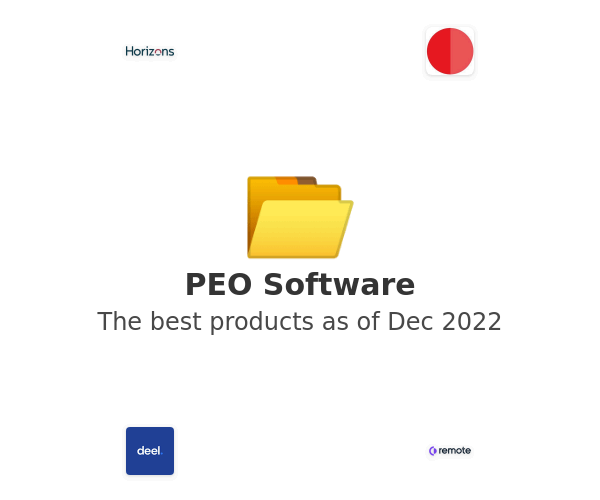 The best PEO products