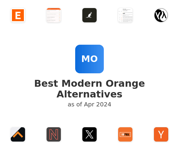 Best Modern Orange Alternatives
