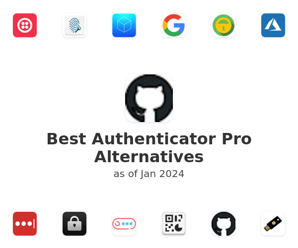 Best Authenticator Pro Alternatives